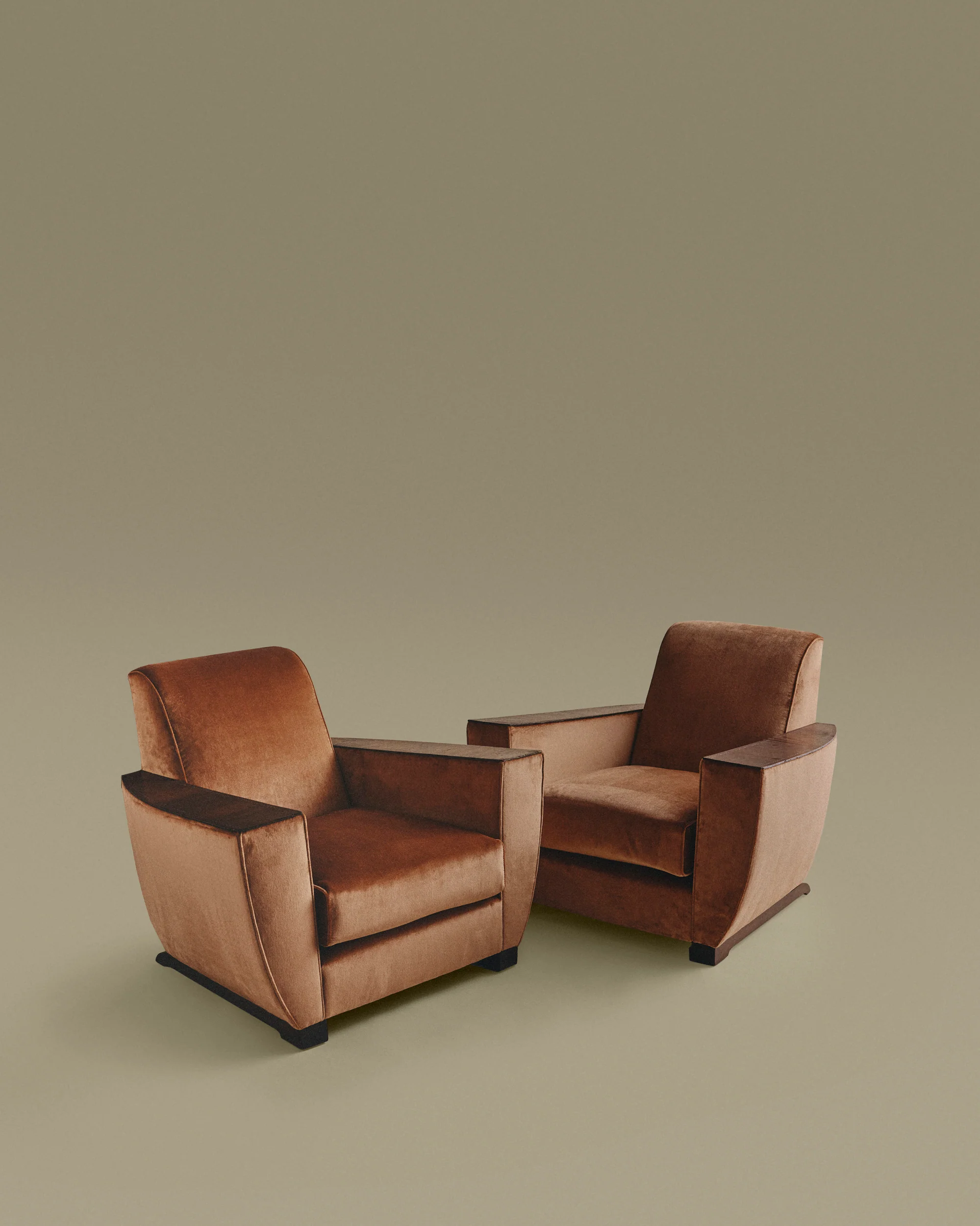 Art Deco Club Chairs