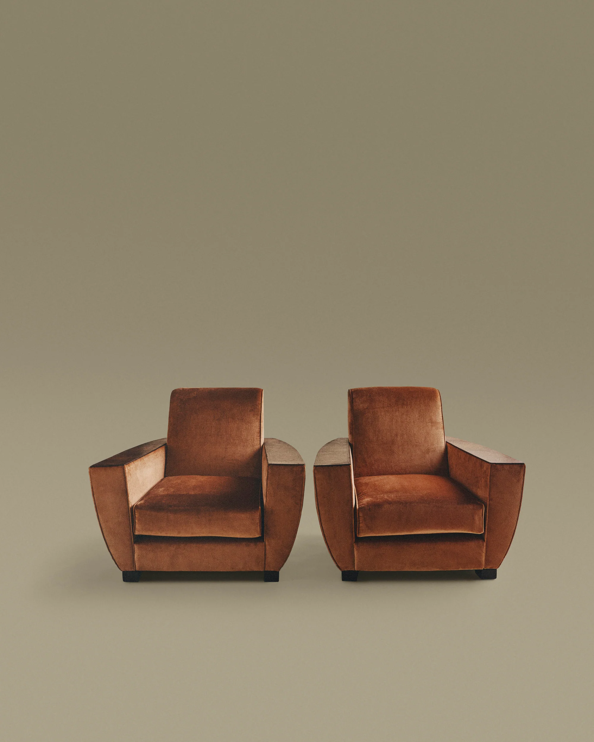 Art Deco Club Chairs - Image 5