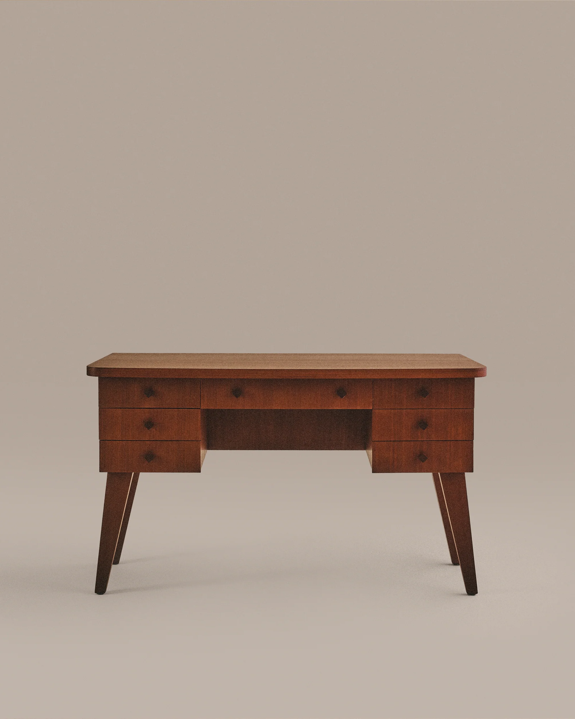 Art Deco Desk and Chair - Image 3