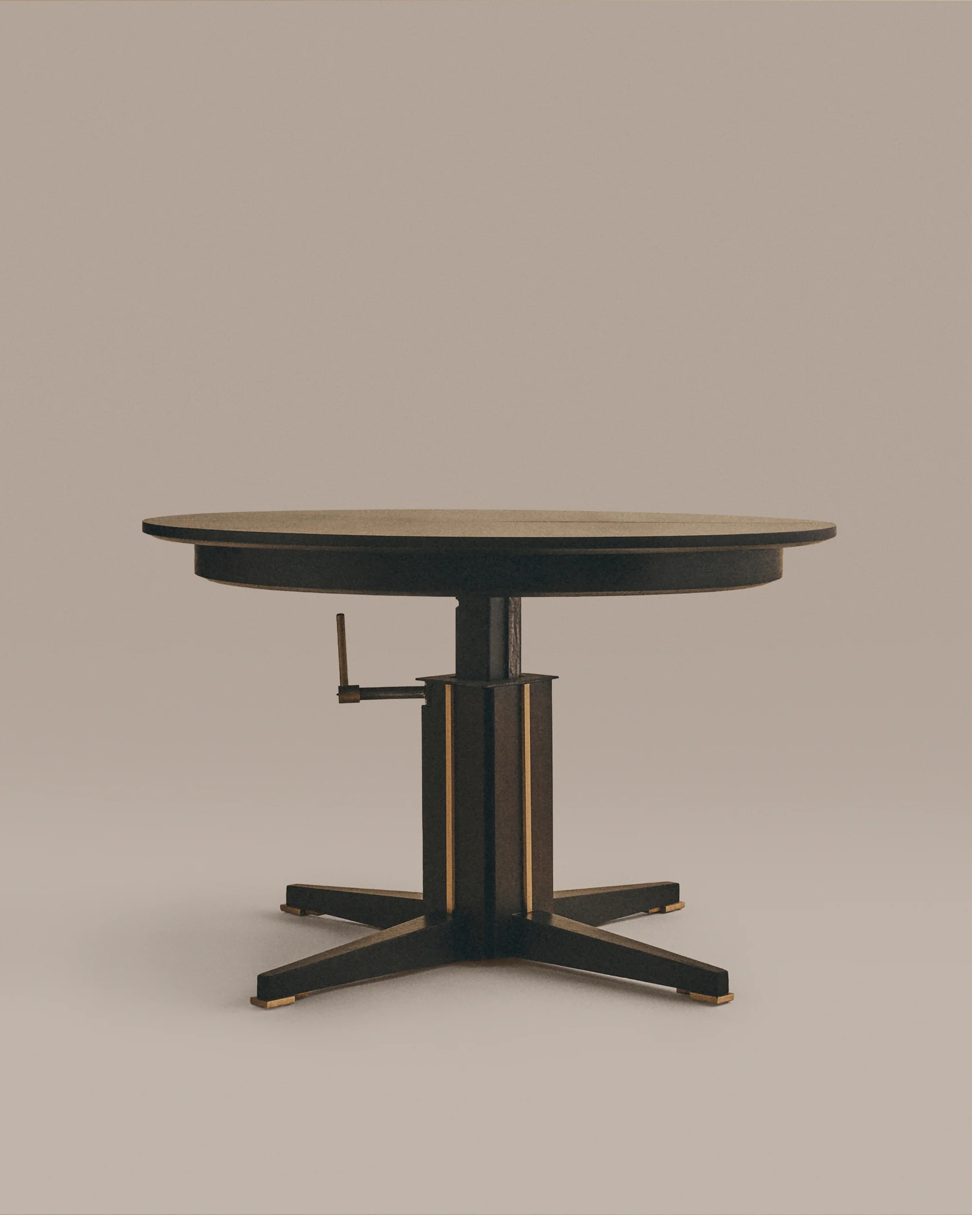 Art Deco Dining Table with Leaves - Image 3