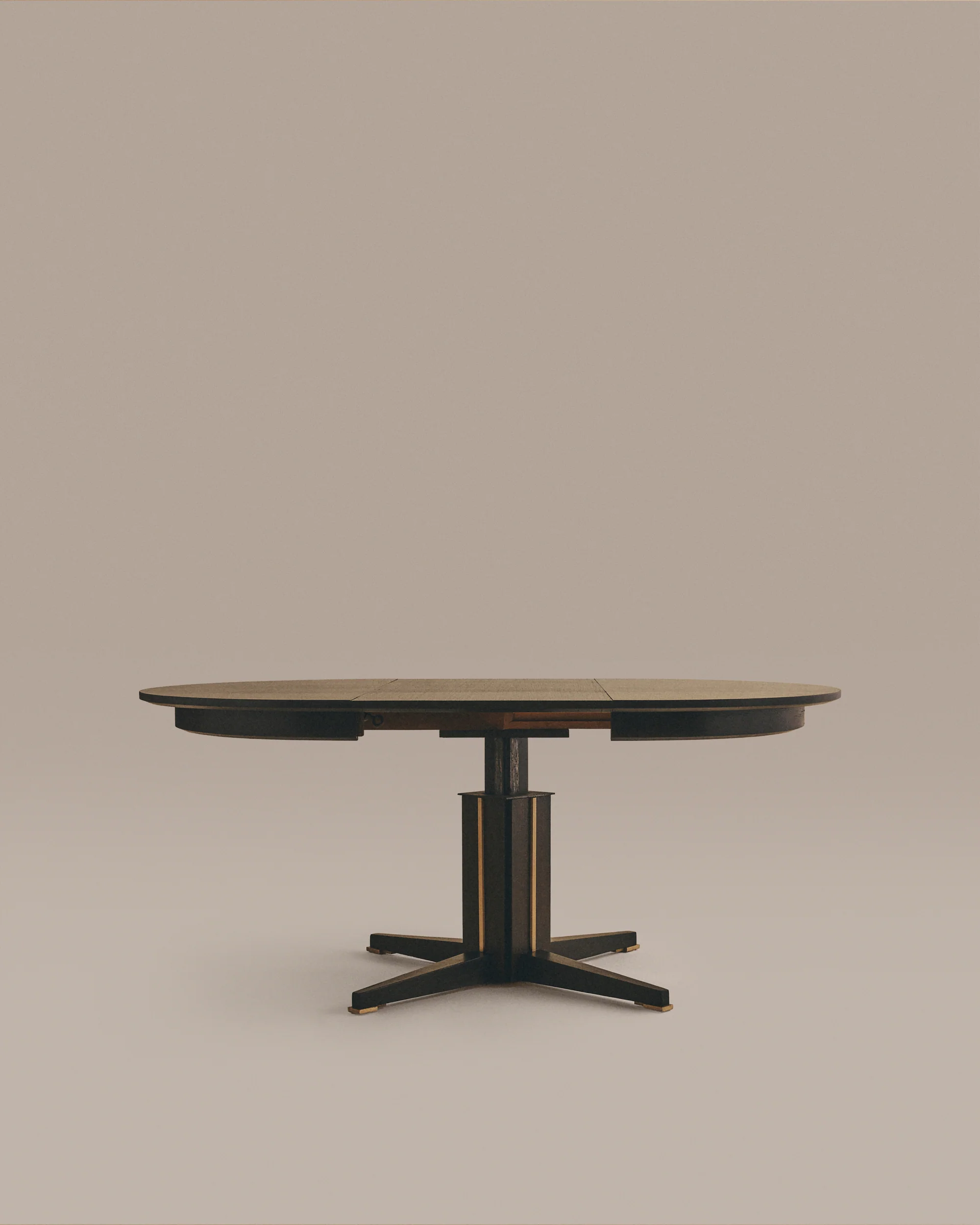 Art Deco Dining Table with Leaves - Image 5