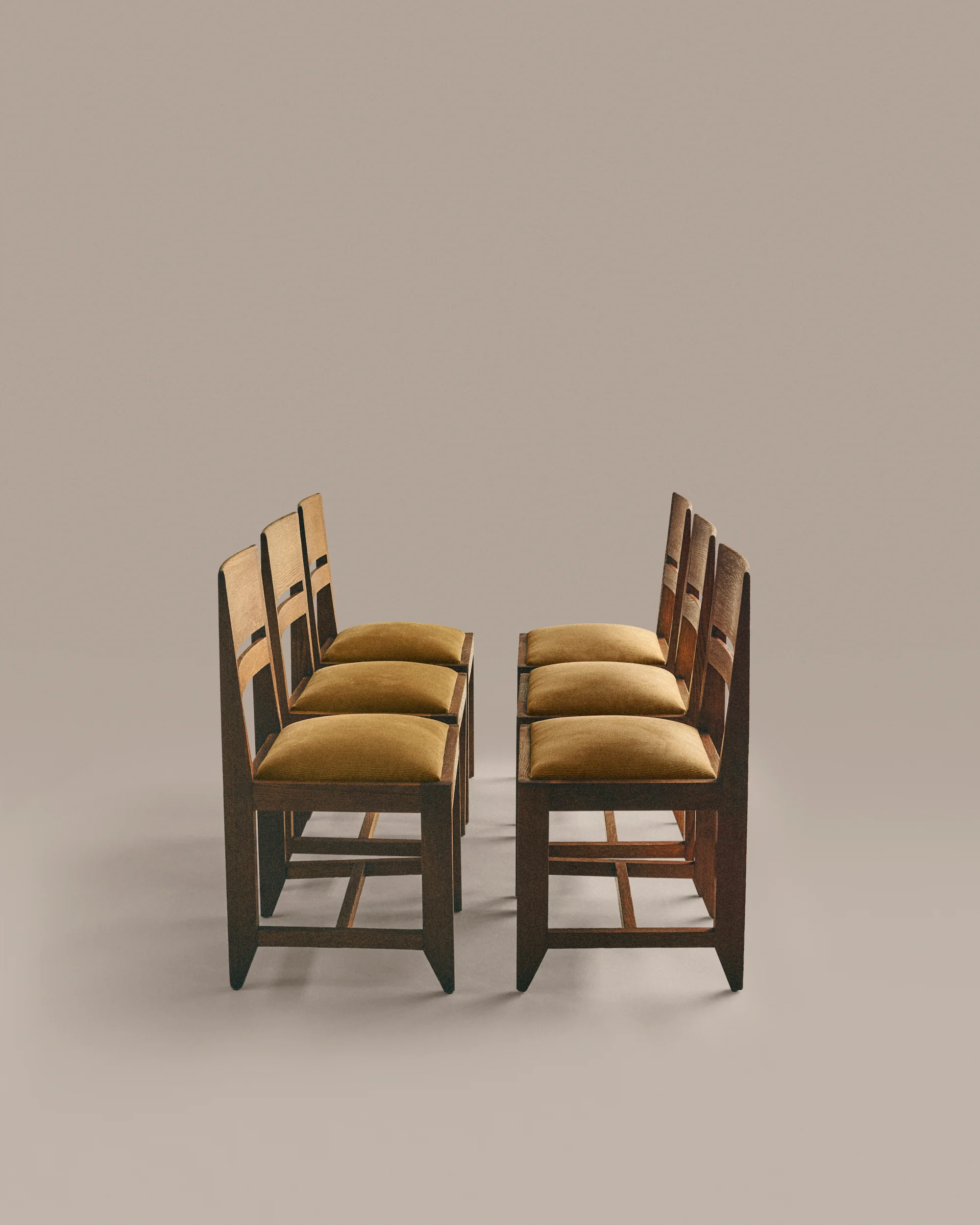 Haagse School Side Chairs, Set of 6 - Image 3