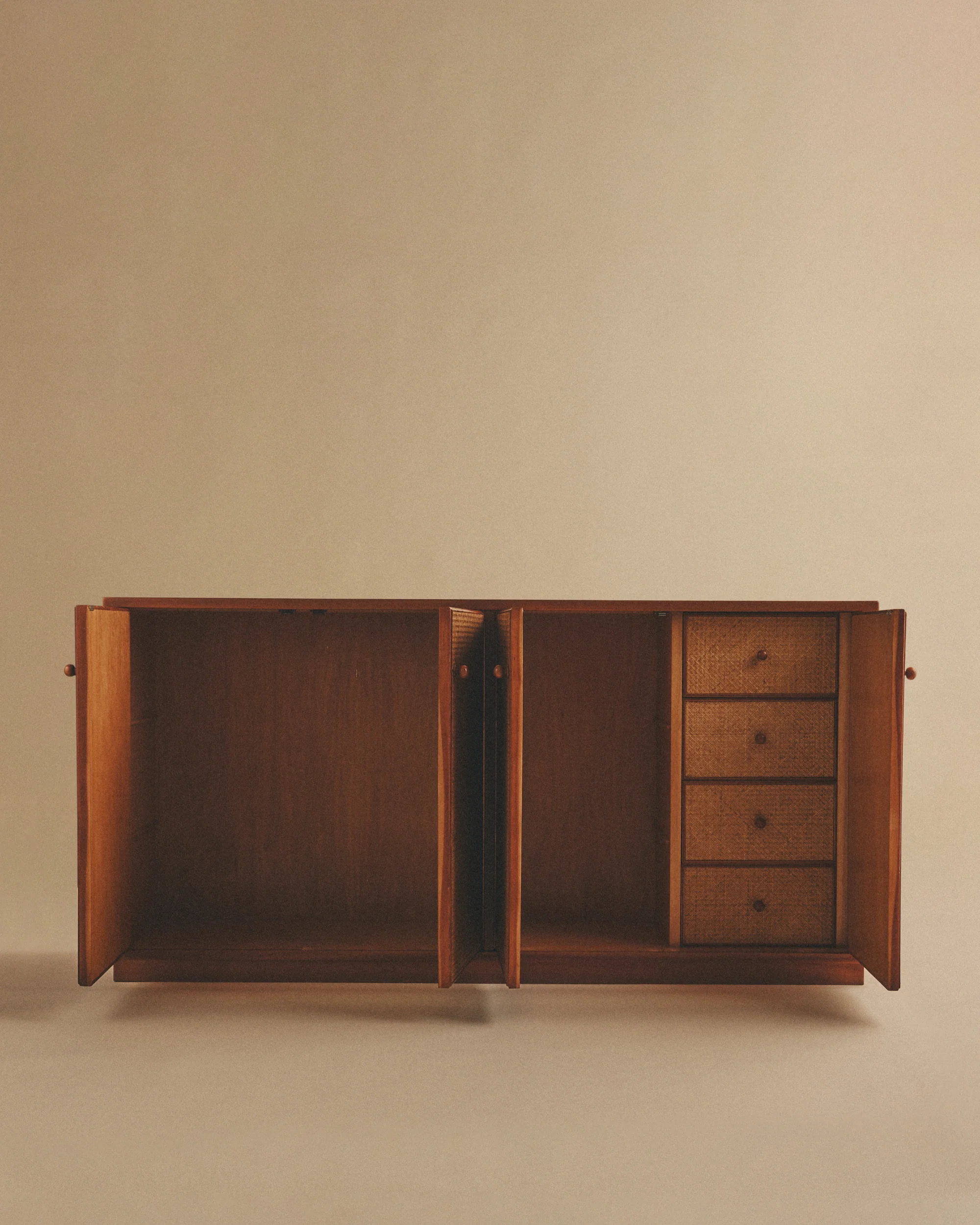 Italian Cane Sideboard - Image 3