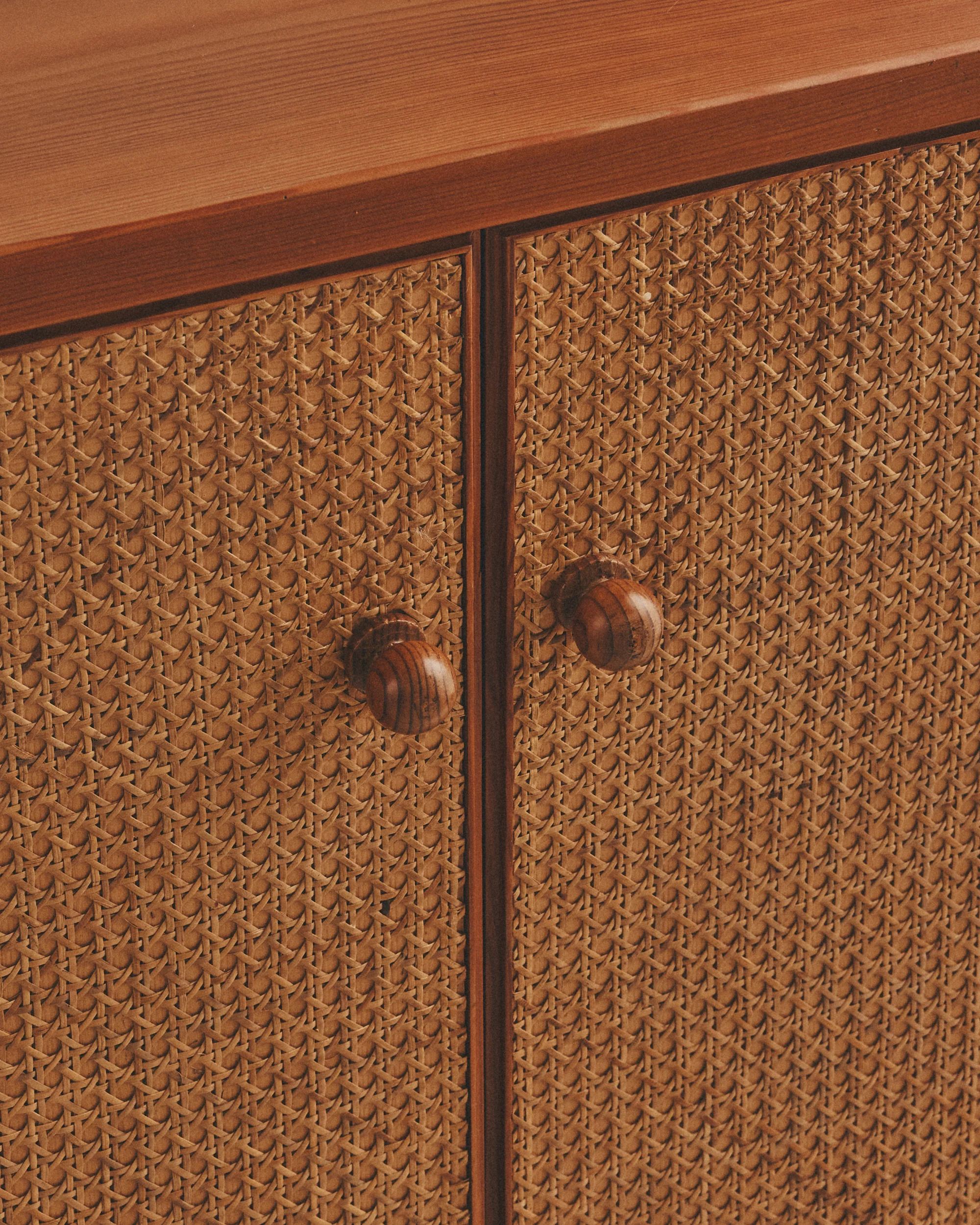 Italian Cane Sideboard - Image 4