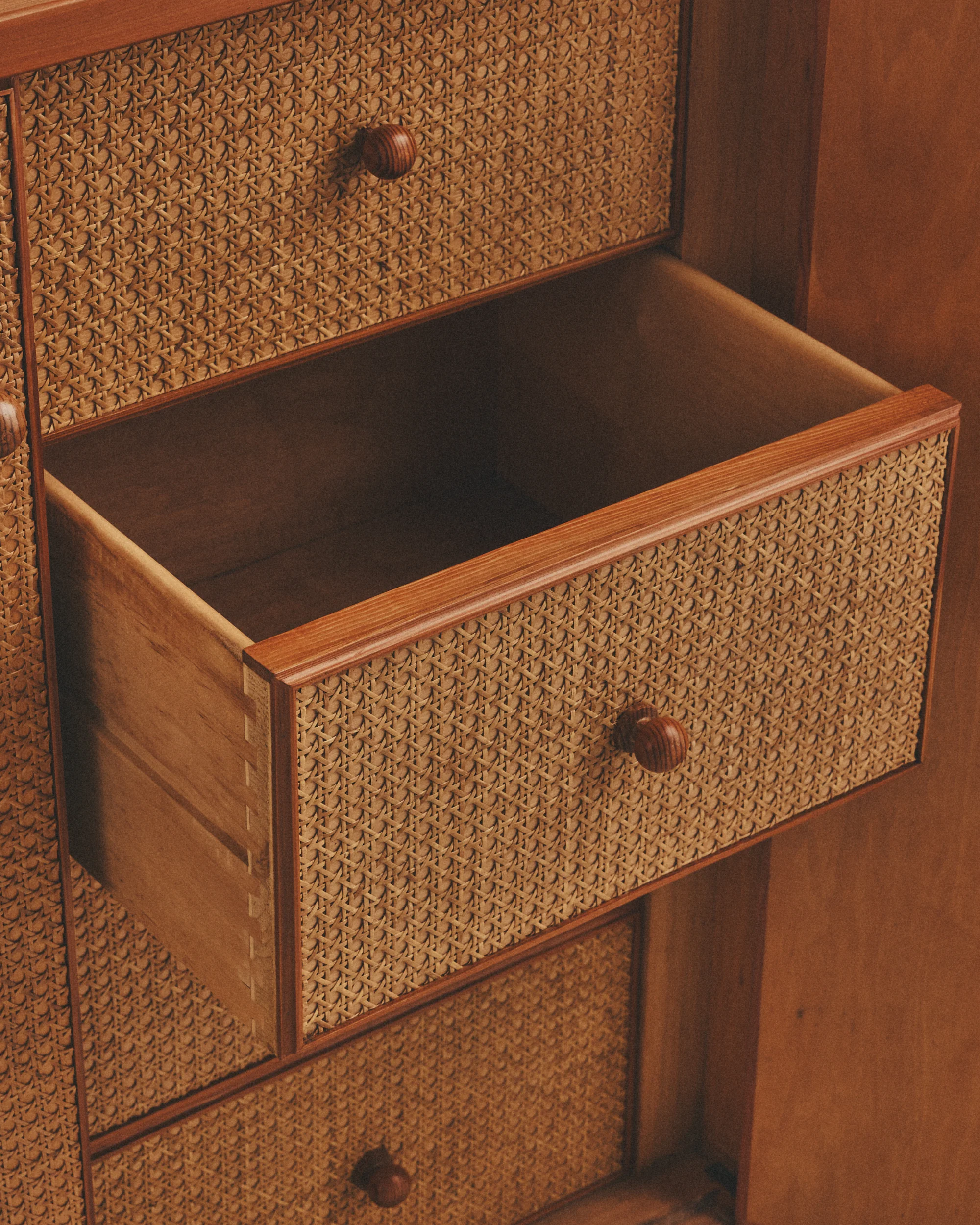 Italian Cane Sideboard - Image 6
