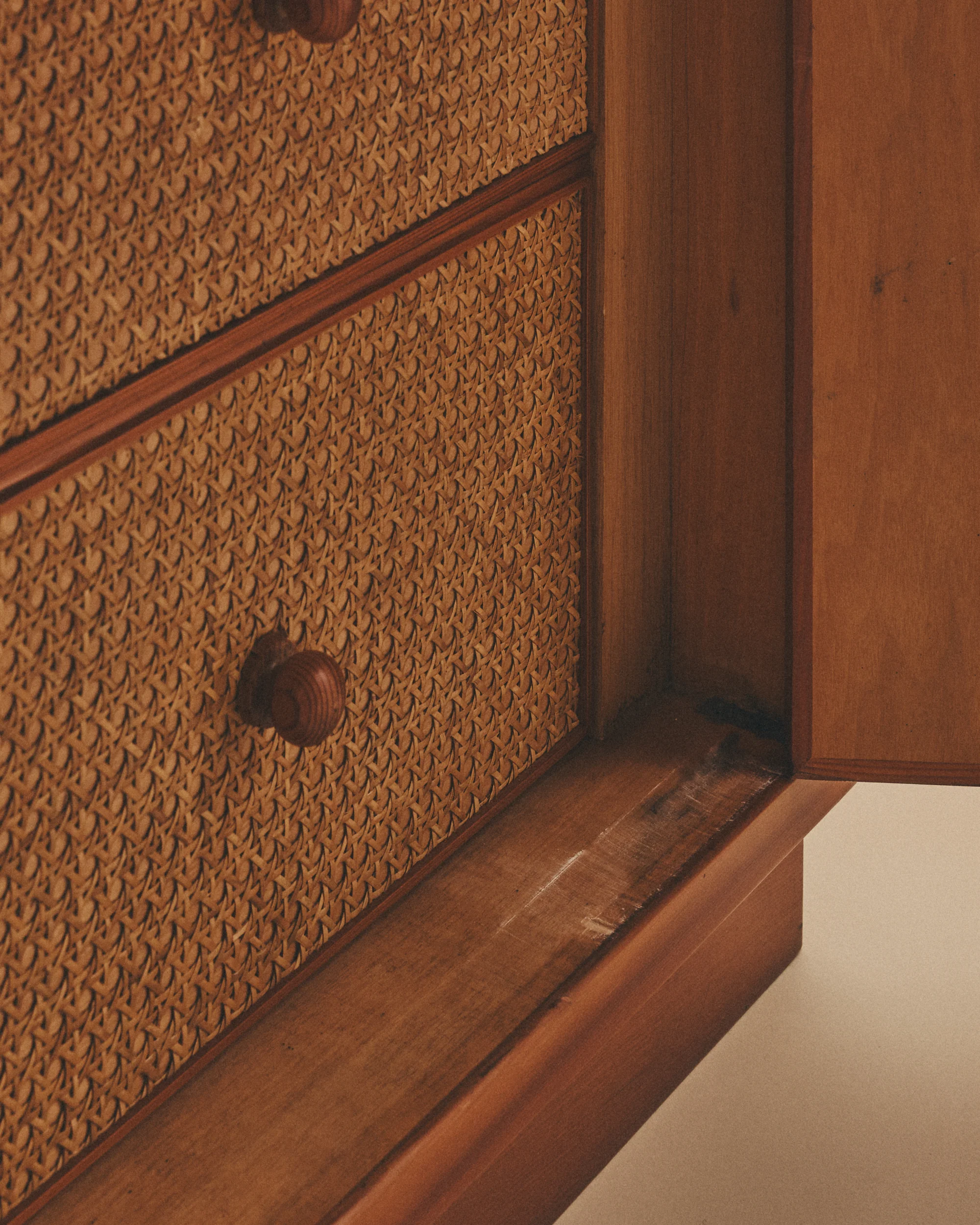 Italian Cane Sideboard - Image 8