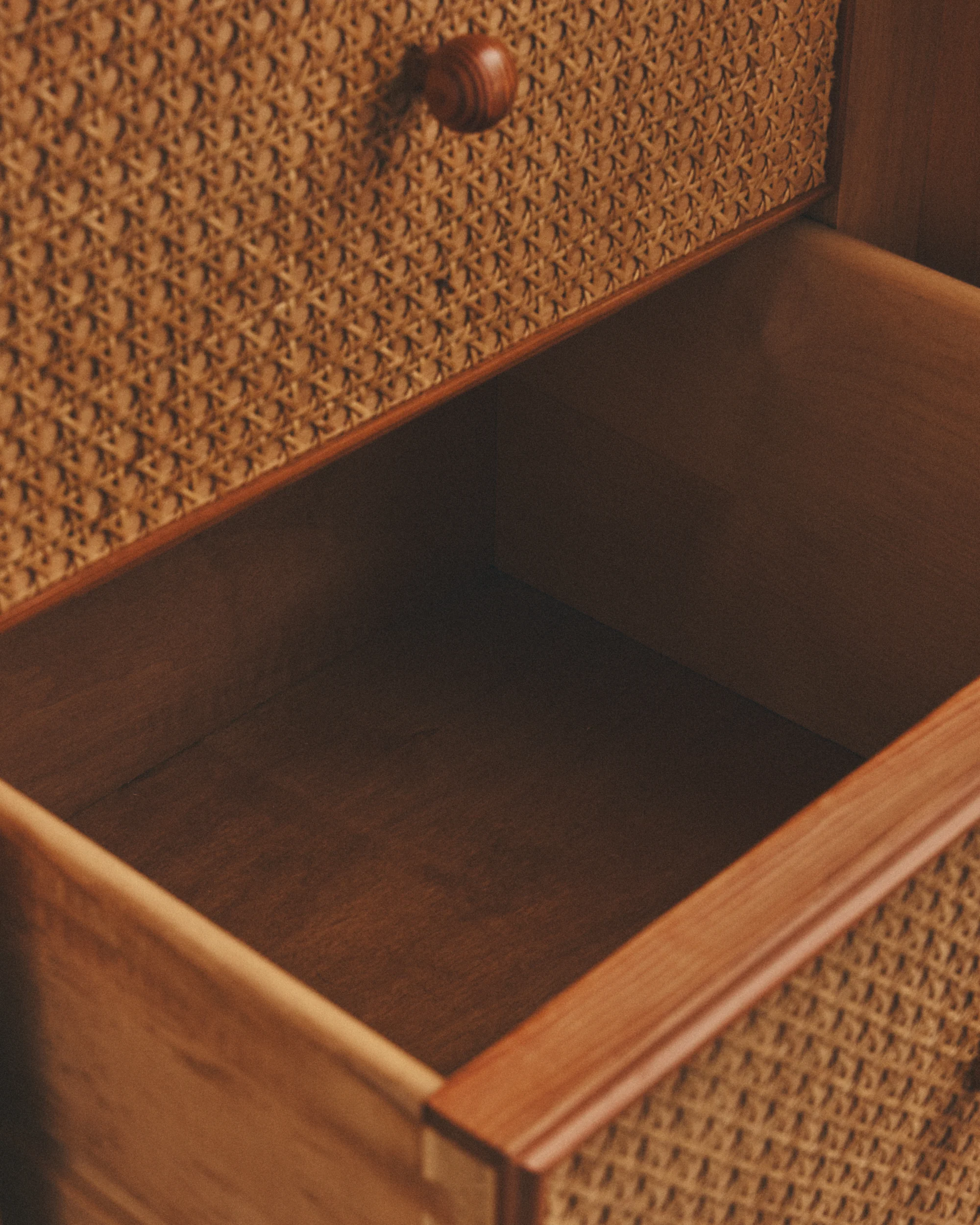 Italian Cane Sideboard - Image 9