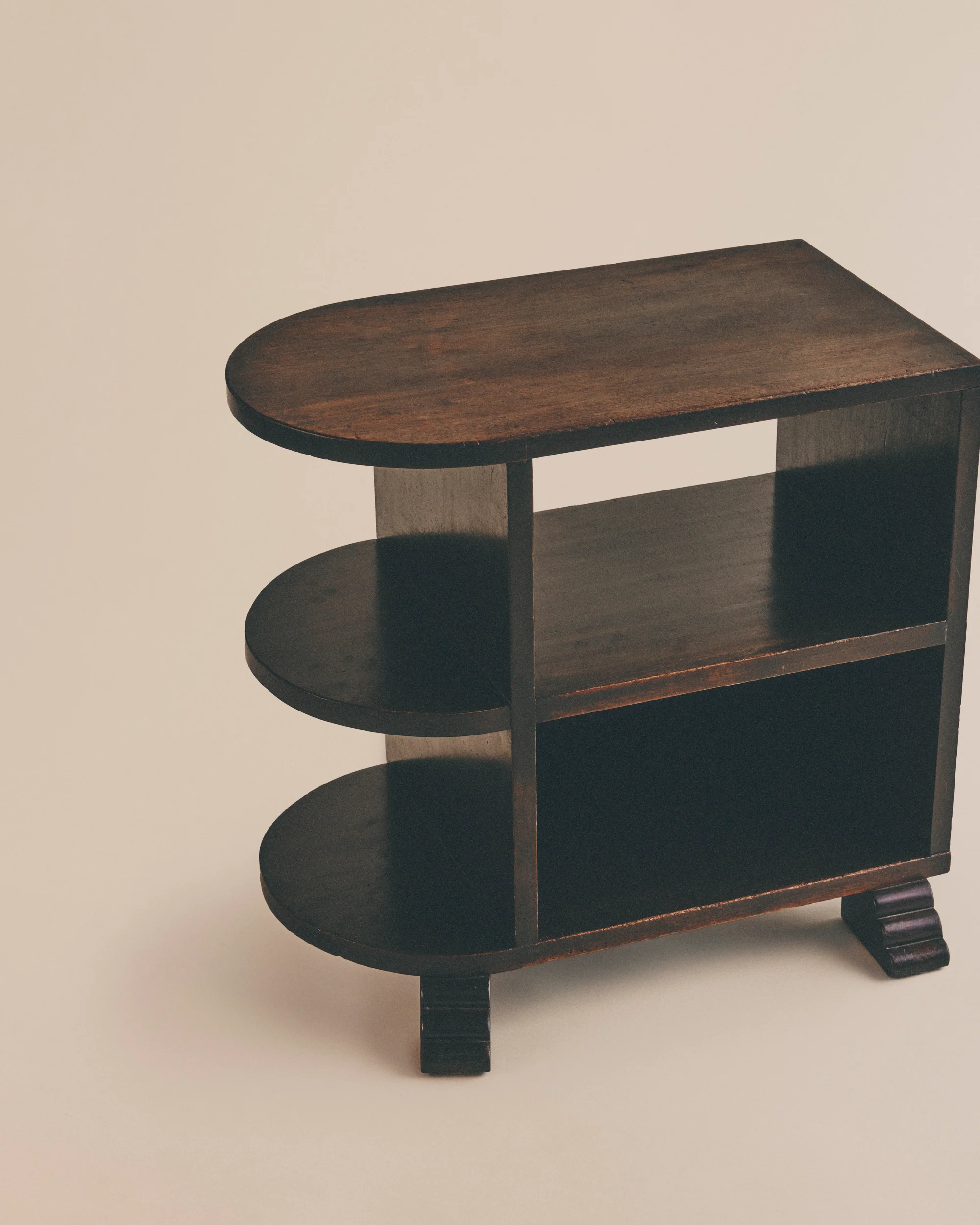 Modernist Table with Shelving - Image 5