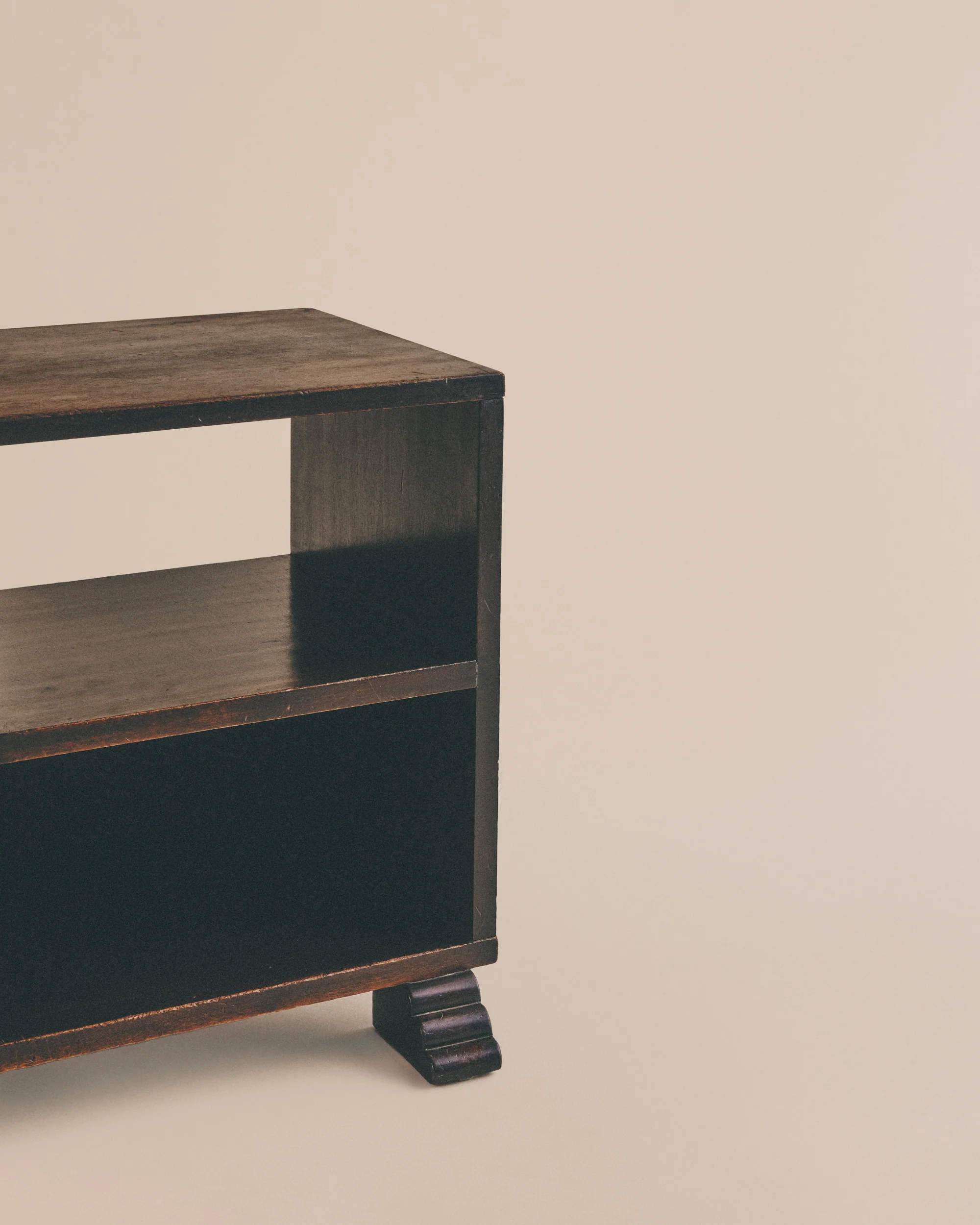 Modernist Table with Shelving - Image 7