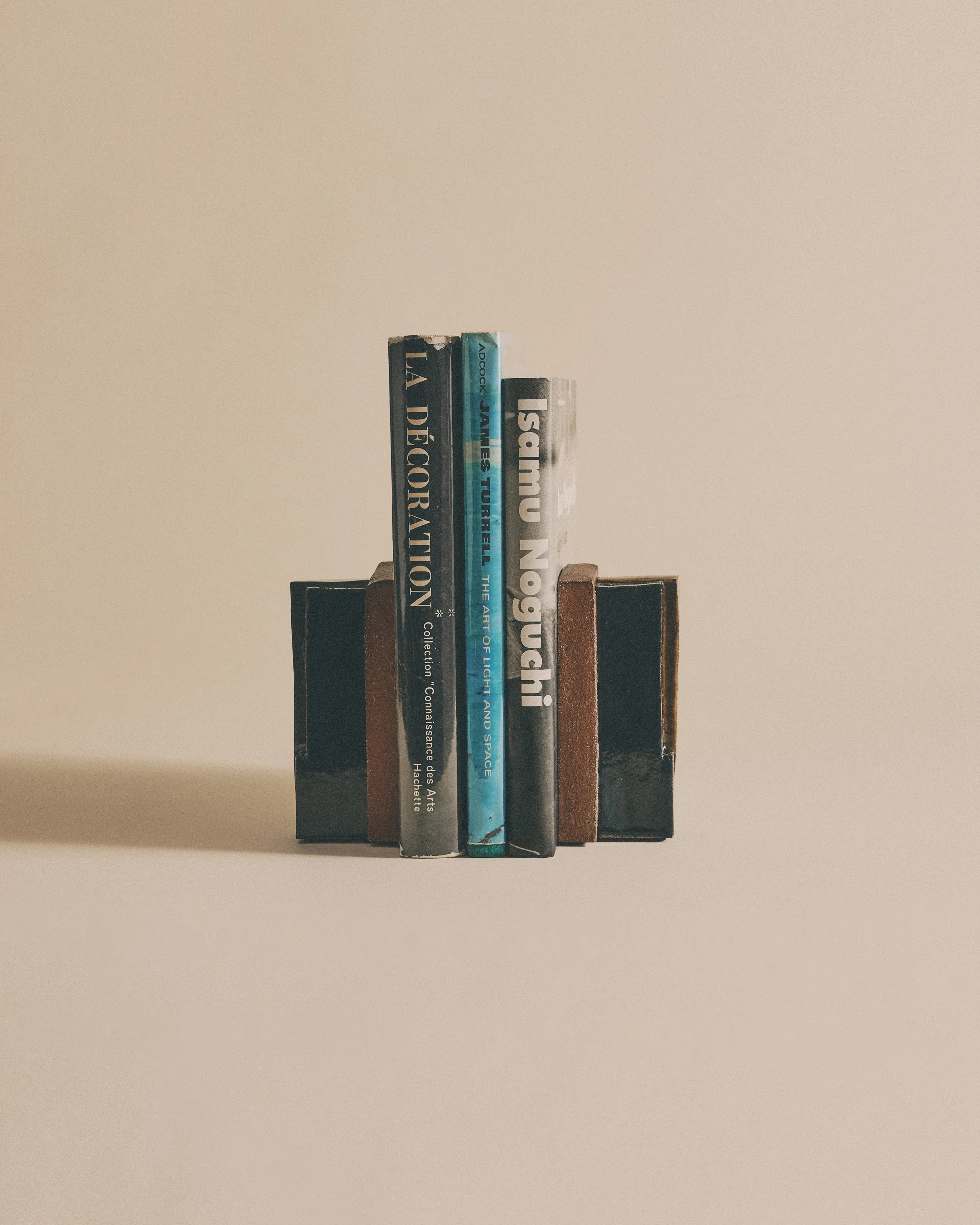 Navy Turmeric & Green Slab Bookends - Image 2