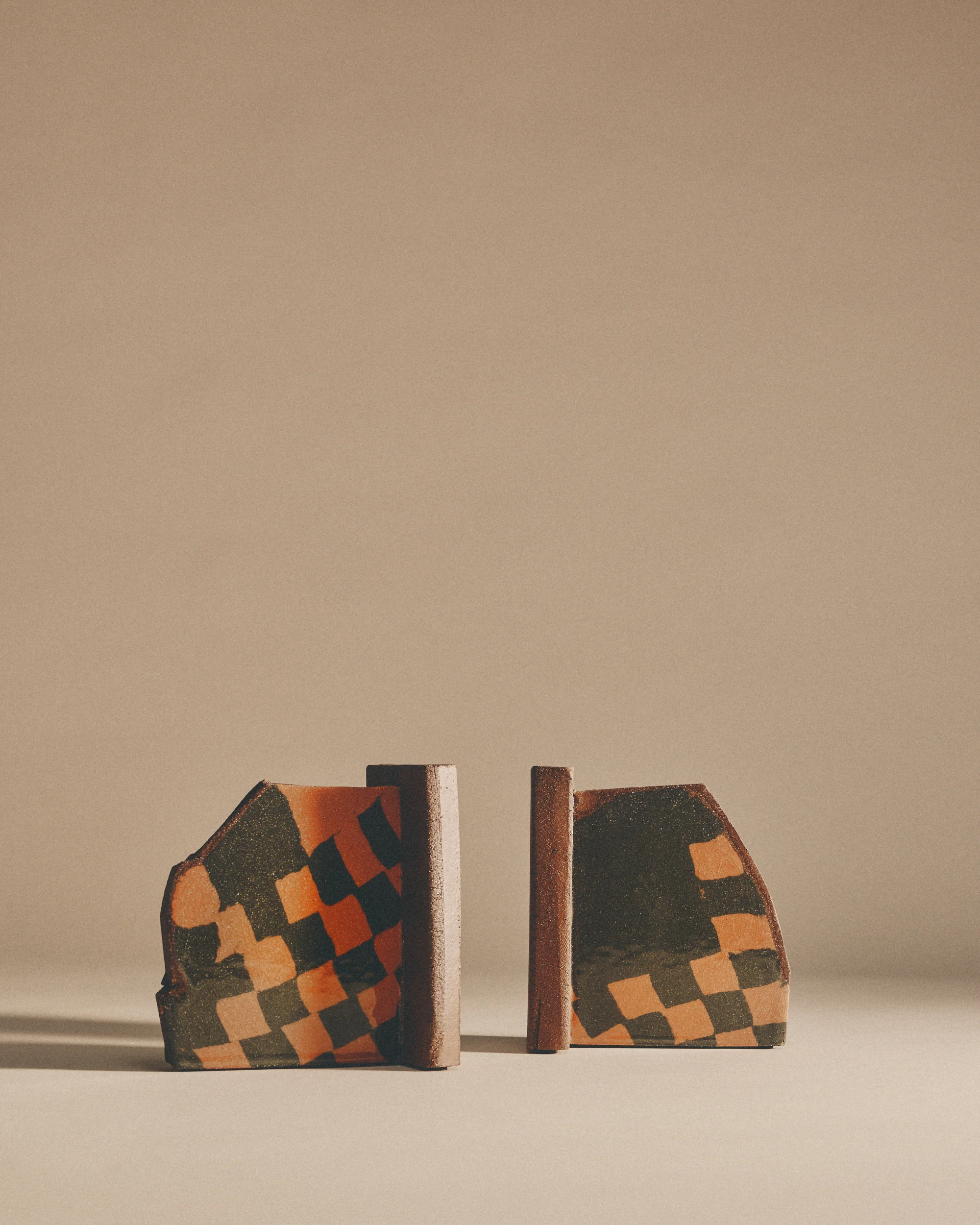 Orange and Green Bookends - Image 2