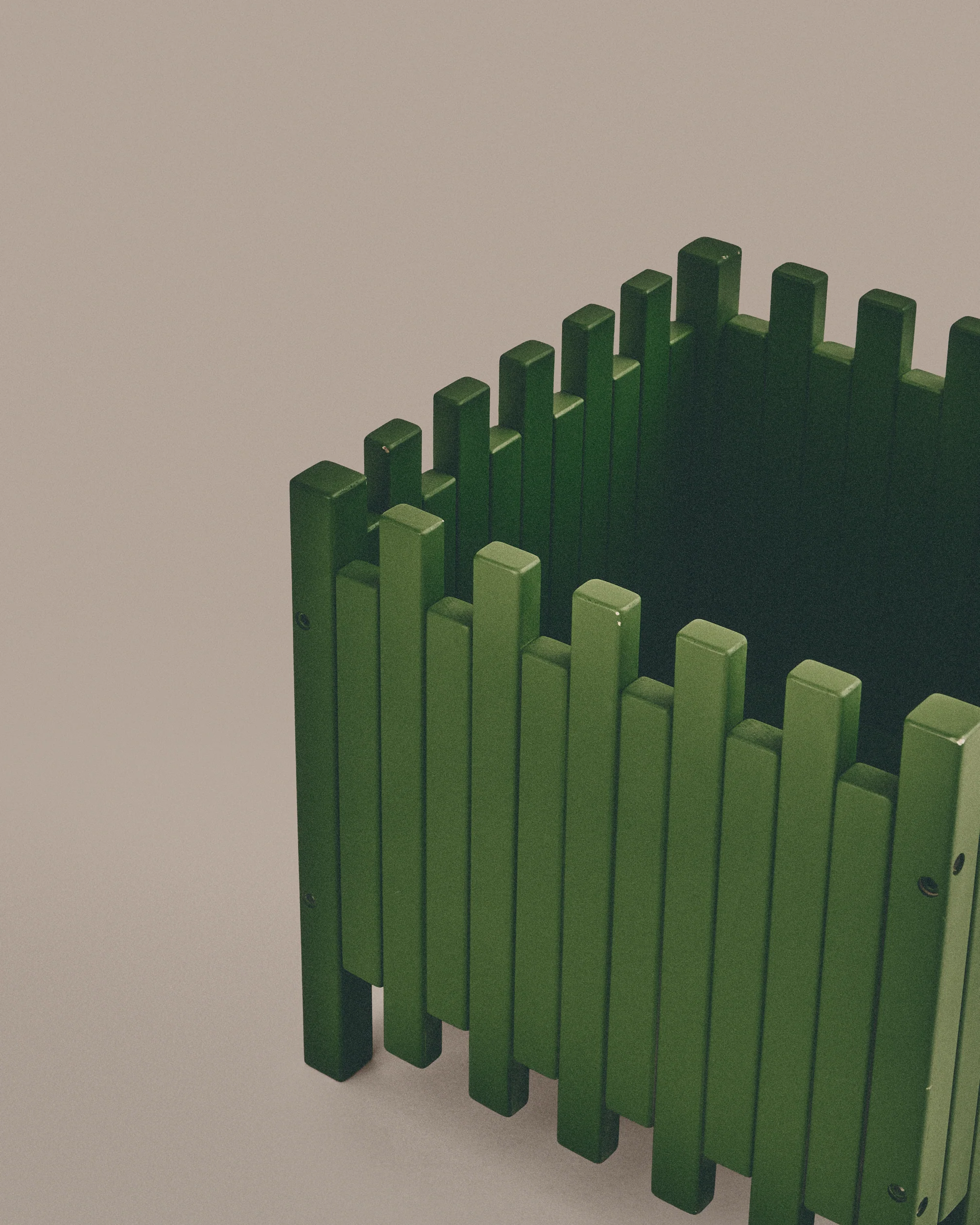 Painted Wooden Planters - Image 2