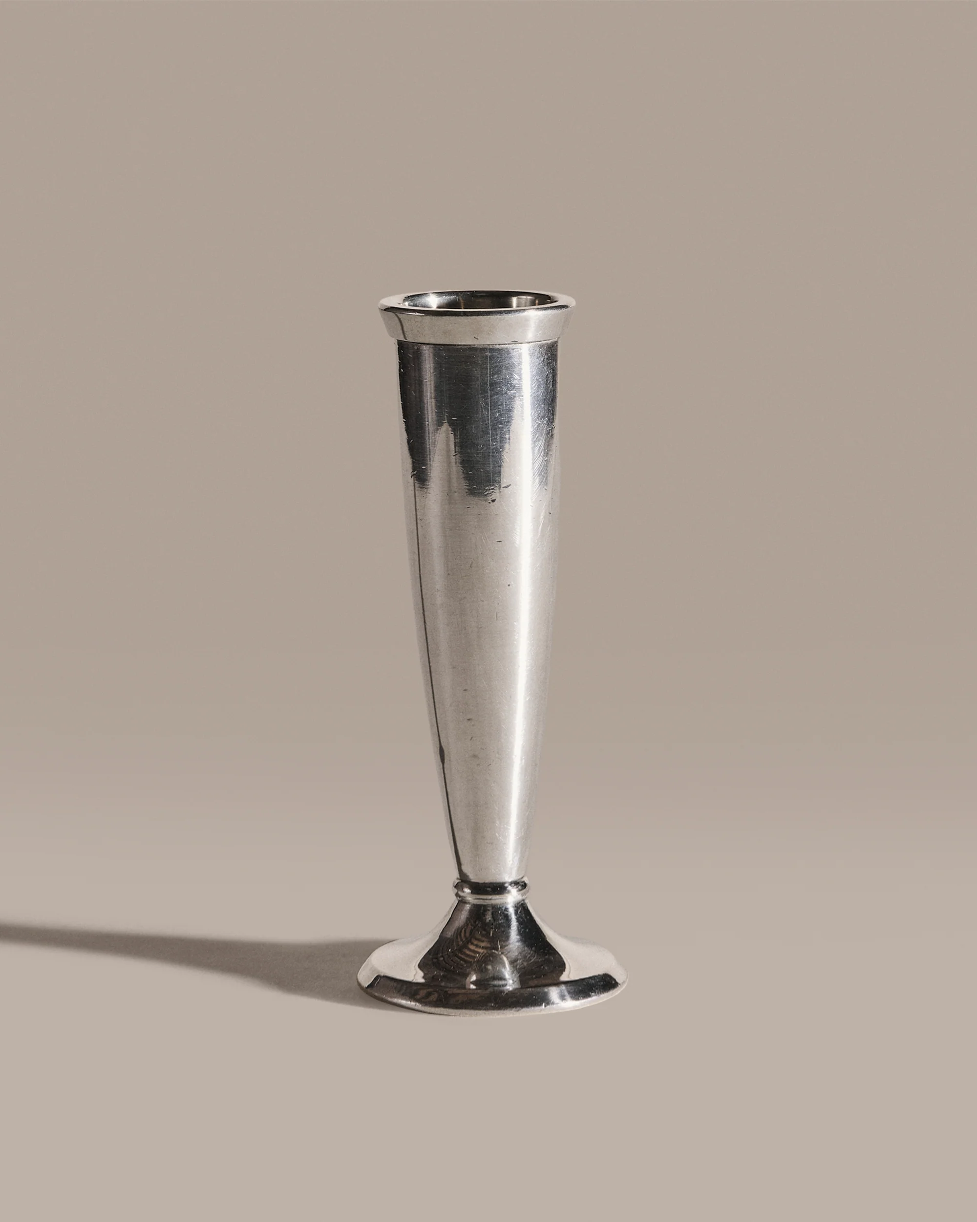 Silver Bud Vases