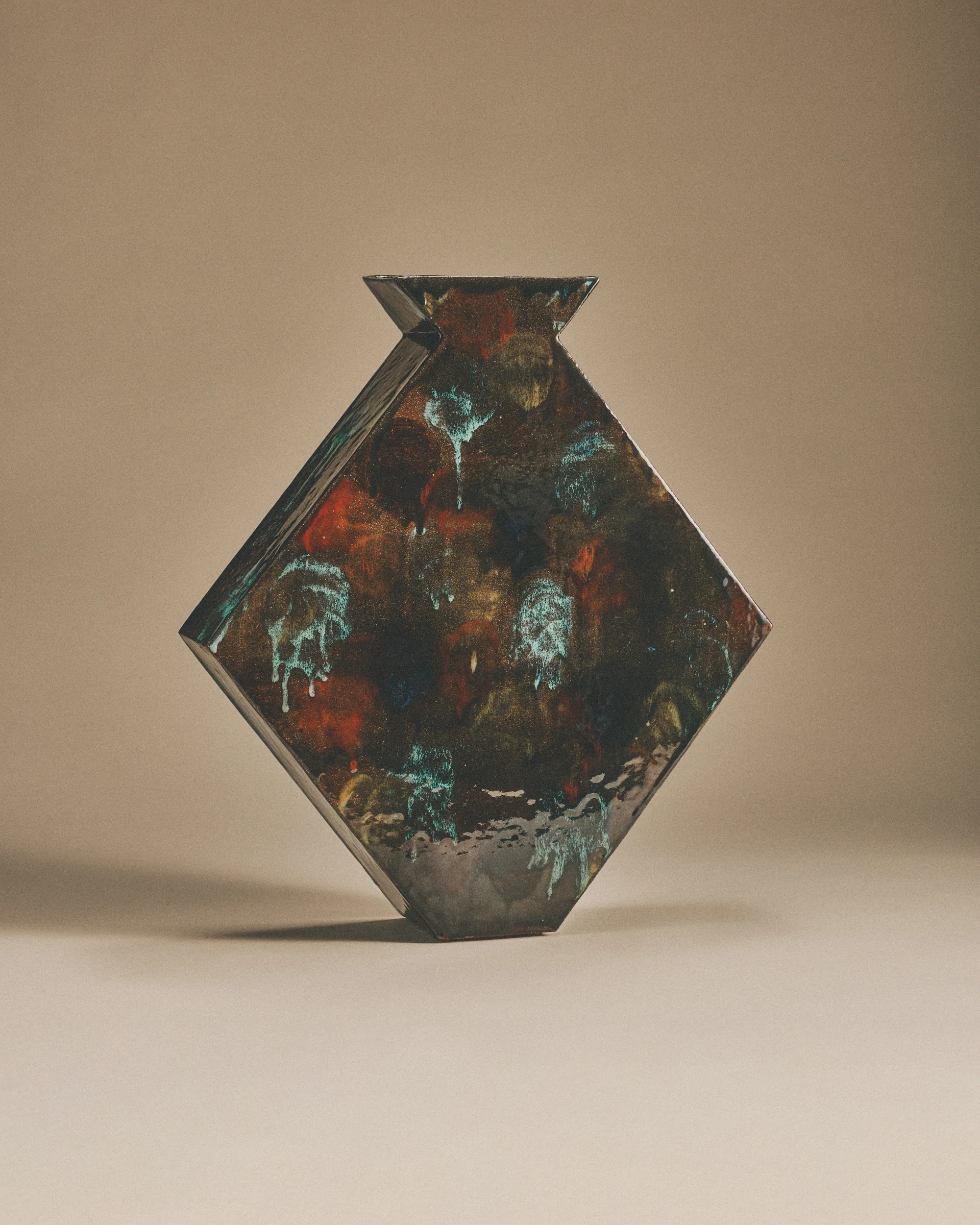 Tall Diamond Vase