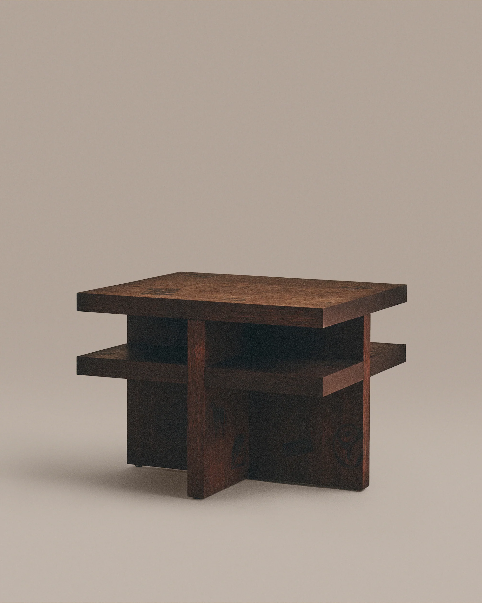 Tiered Rune Side Table