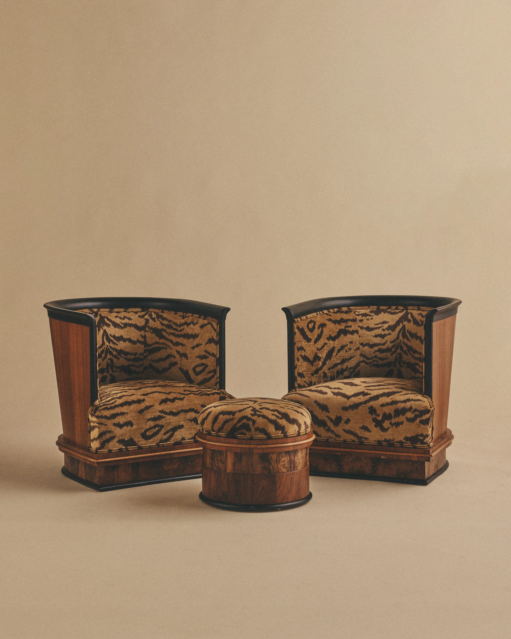 Tigertooth Lounge Chairs