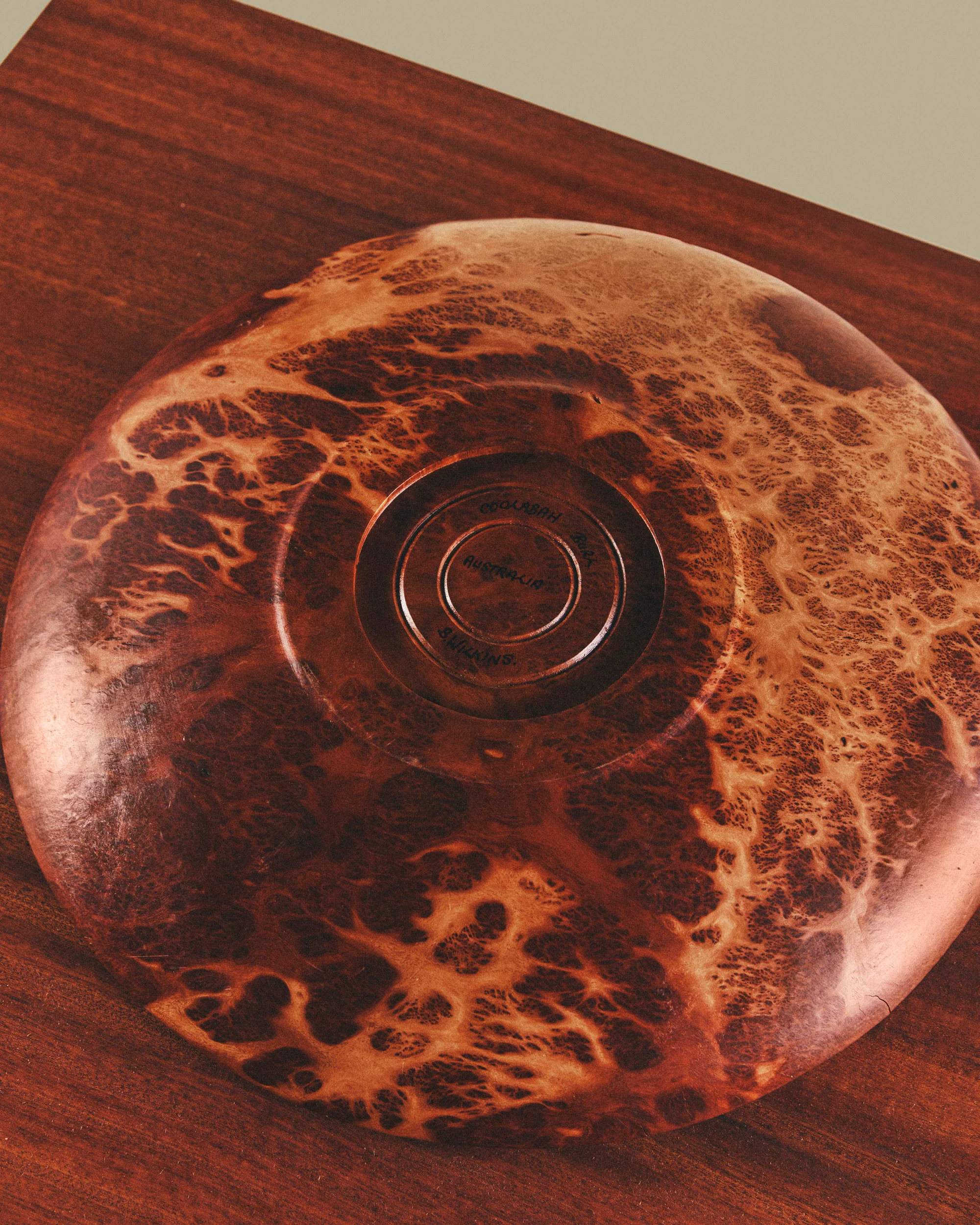 Burl Wood Bowl - Image 3